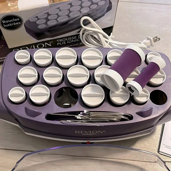 NWOT REVLON Curlstay Ionic Hairsetter 20 Roller  Set for Curls Waves - Picture 4 of 7